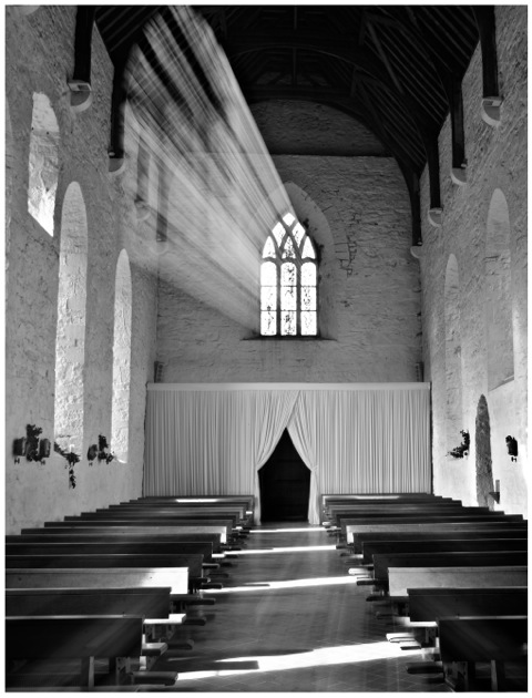 Irish church by Ron Rosenstock