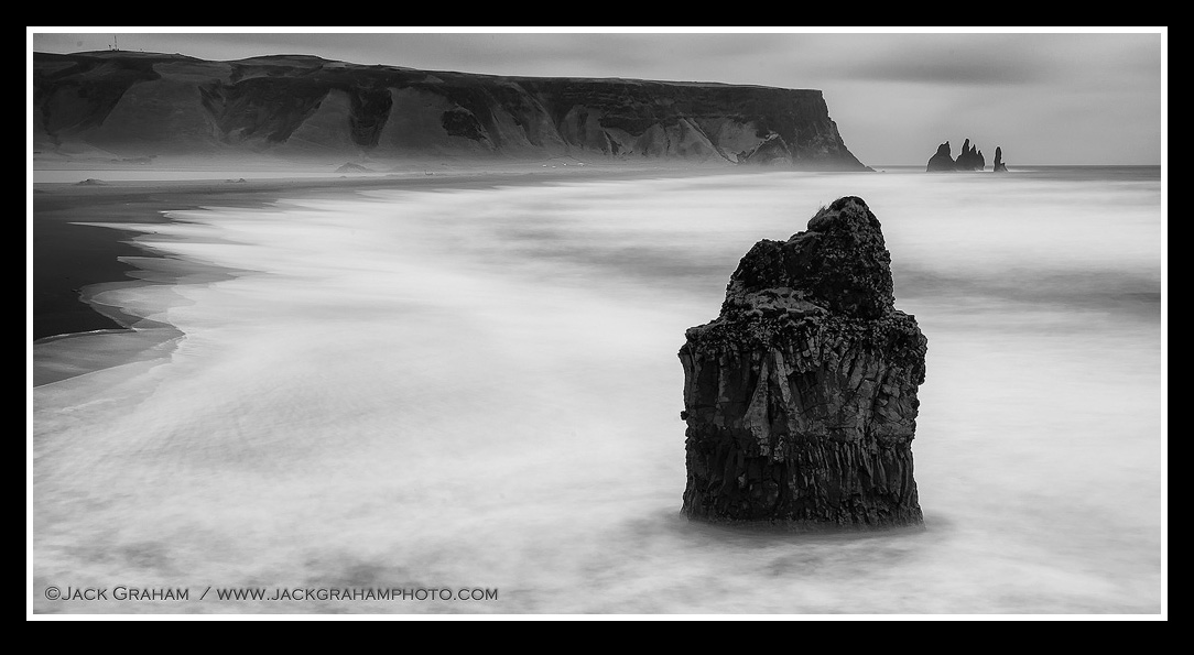 Vik Iceland / 71 Second Exposure