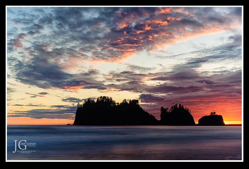 La Push Beach, Olympic Peninsula, Wa / Singh-Ray 2-8 stop Vari ND filter / 9.2 Seconds